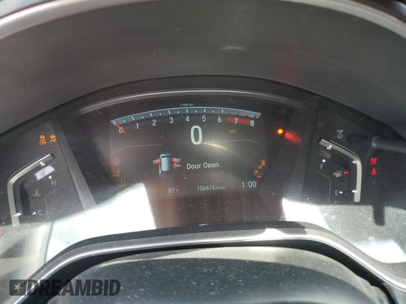 2018 Honda CR-V Touring with VIN 2HKRW2H9XJH605264, listed as a Copart auction lot 61500315 with 106,616 mi miles and Salvage title. Bid and sale history available at DreamBid. Image 9.