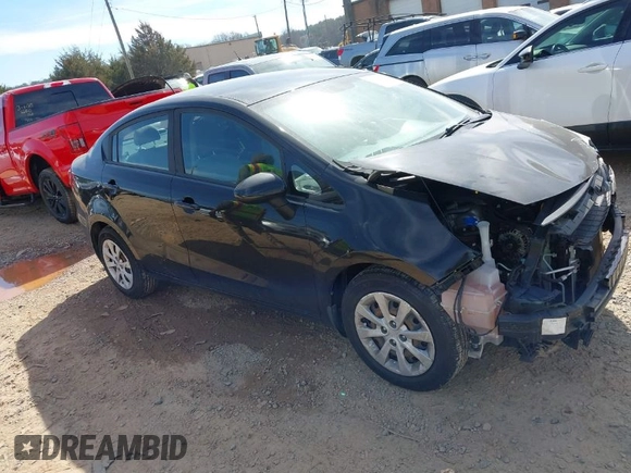 2017 Kia Rio LX with VIN KNADM4A35H6072209, listed as a IAAI auction lot 41826388 with 130,003 mi miles. Bid and sale history available at carsss.com. Image 1.
