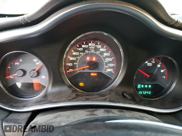 2014 Dodge Avenger SE with VIN 1C3CDZAB5EN111129, listed as a Copart auction lot 48968485 with 157,243 mi miles and Salvage Title. Bid and sale history available at carsss.com. Image 9.