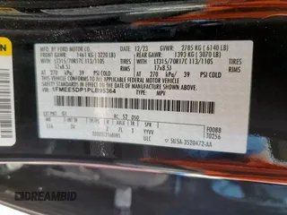 2023 Ford Bronco with VIN 1FMEE5DP1PLB95364, listed as a Copart auction lot 55315445 with 17,578 mi miles and Salvage title. Bid and sale history available at DreamBid. Image 14.