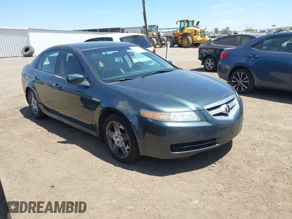 2004 Acura TL with VIN 19UUA66264A060716, listed as a IAAI auction lot 42120663 with 175,765 mi miles. Bid and sale history available at carsss.com. Image 1.