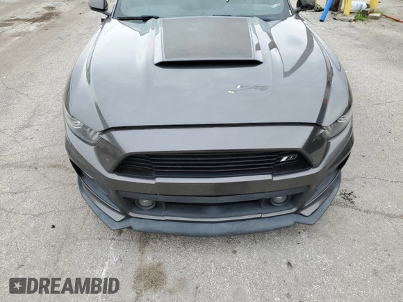 2015 Ford Mustang EcoBoost with VIN 1FA6P8TH8F5372855, listed as a Copart auction lot 72701714 with 94,531 mi miles and Non Repairable. Bid and sale history available at carsss.com. Image 12.