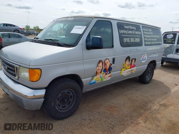 2006 Ford Econoline Passenger XL with VIN 1FMRE11W66HA04920, listed as a IAAI auction lot 41990937 with 97,049 mi miles and . Bid and sale history available at DreamBid. Image 2.