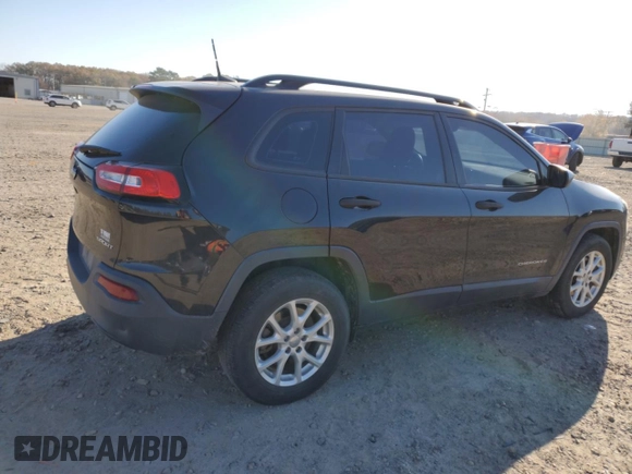 2016 Jeep Cherokee Altitude with VIN 1C4PJMAB8GW112362, listed as a Copart auction lot 82897994 with 115,625 mi miles and Salvage title. Bid and sale history available at DreamBid. Image 3.