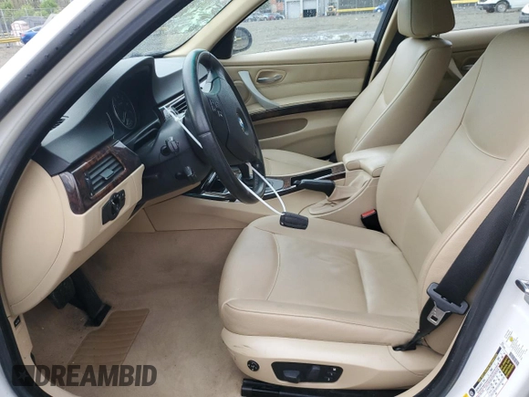 2007 BMW 3 Series 328i with VIN WBAVA33517KX77150, listed as a Copart auction lot 51464385 with 114,650 mi miles and Salvage Title. Bid and sale history available at carsss.com. Image 7.
