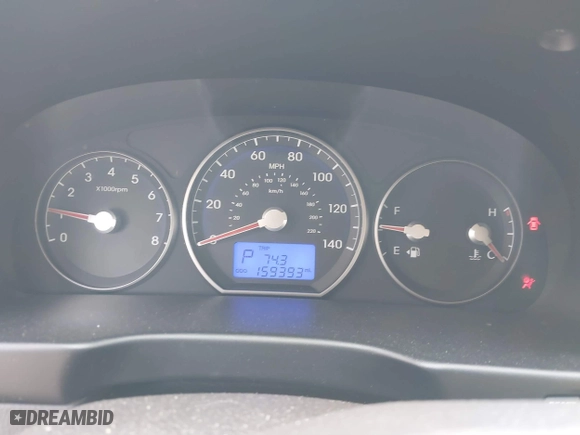 2012 Hyundai Santa Fe Limited with VIN 5XYZK3AB9CG141747, listed as a IAAI auction lot 41498091 with 159,393 mi miles. Bid and sale history available at carsss.com. Image 7.