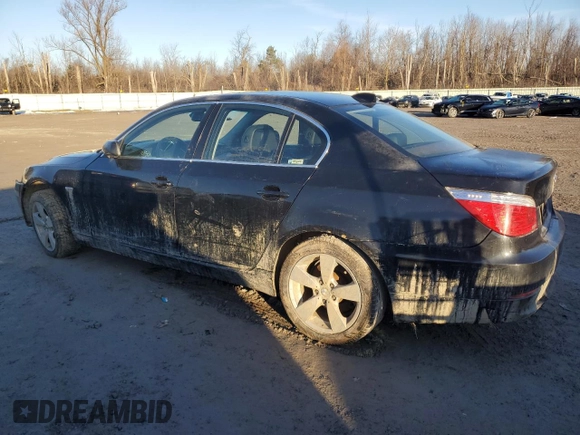2008 BMW 5 Series 528xi with VIN WBANV13508CZ57921, listed as a Copart auction lot 47785125 with Not Provided miles and Salvage Title. Bid and sale history available at DreamBid. Image 2.