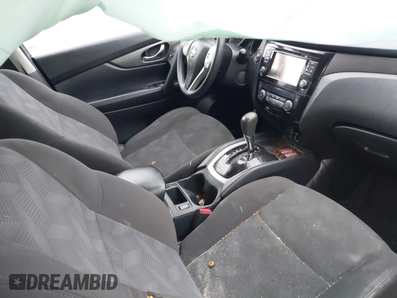2016 Nissan Rogue SV with VIN KNMAT2MVXGP639517, listed as a IAAI auction lot 41083380 with 92,510 mi miles and . Bid and sale history available at carsss.com. Image 5.