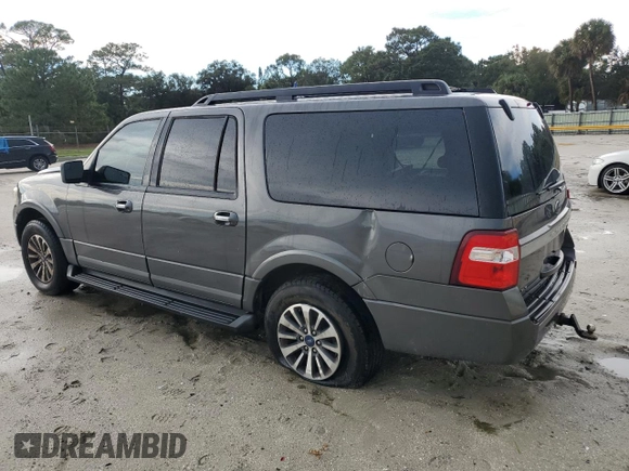 2017 Ford Expedition EL XLT with VIN 1FMJK1HT3HEA05853, listed as a Copart auction lot 72407424 with 136,234 mi miles and Salvage Title. Bid and sale history available at carsss.com. Image 2.