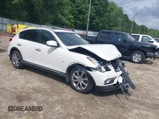 2017 Infiniti QX50 with VIN JN1BJ0RP7HM382346, listed as a IAAI auction lot 42265252 with 75,145 mi miles and . Bid and sale history available at DreamBid. Image 1.