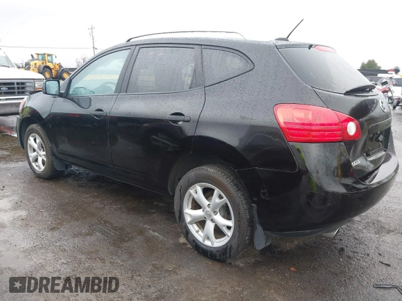 2009 Nissan Rogue SL with VIN JN8AS58V49W183493, listed as a IAAI auction lot 41060843 with 193,184 mi miles. Bid and sale history available at carsss.com. Image 3.