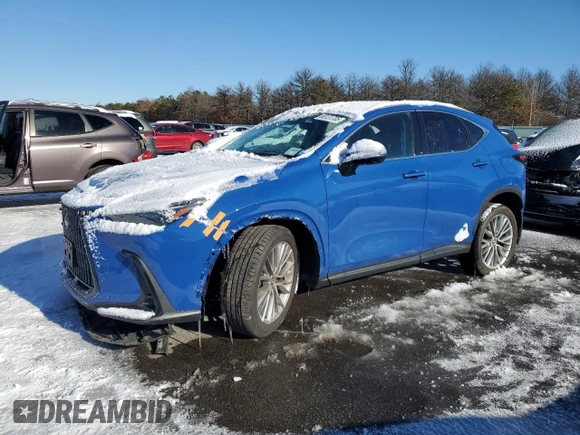 2024 Lexus NX 350 Luxury z VIN 2T2HGCEZ0RC059703, wystawiony jako Copart lot #88131705 z przebiegiem 1 427 mil mil oraz Szkoda całkowita • Salvage title. Historia ofert i sprzedaży dostępna na DreamBid. Obrazek 1.