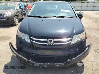2014 Honda Odyssey Touring с VIN 5FNRL5H91EB013332, выставлен на аукционе Copart как лот 59414015 с пробегом 162 203 миль миль и Списание • Salvage title. История ставок и продаж доступна на DreamBid. Изображение 5.