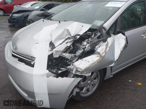 2009 Toyota Prius with VIN JTDKB20U297823177, listed as a IAAI auction lot 41941136 with Not Provided miles. Bid and sale history available at carsss.com. Image 6.