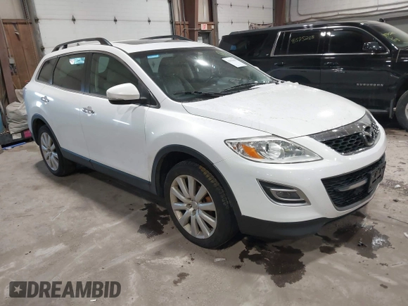 2010 Mazda CX-9 Touring with VIN JM3TB3MV3A0217887, listed as a IAAI auction lot 41621555 with 136,038 mi miles and . Bid and sale history available at carsss.com. Image 1.