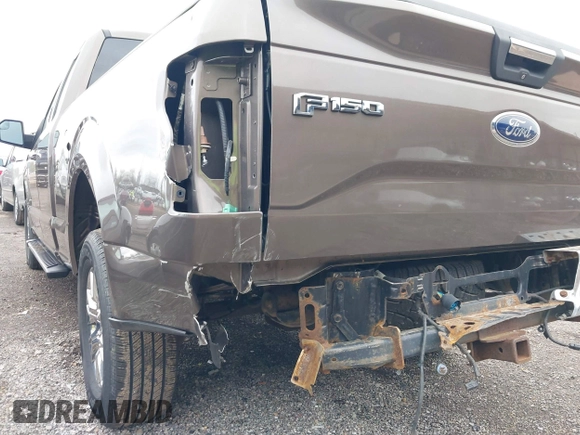 2016 Ford F-150 XLT with VIN 1FTEX1EP7GFC98017, listed as a IAAI auction lot 41913333 with 75,256 mi miles. Bid and sale history available at carsss.com. Image 6.