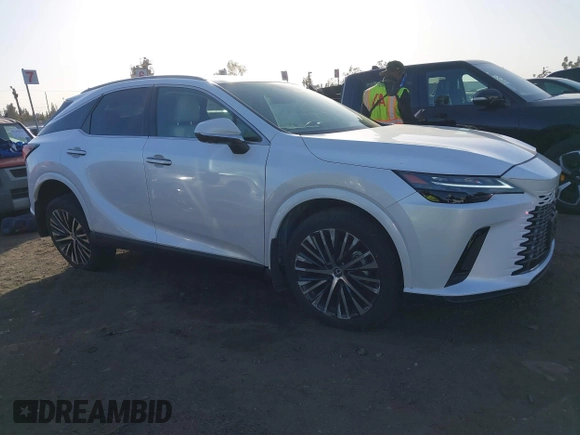 2023 Lexus RX with VIN 2T2BAMBA0PC016648, listed as a IAAI auction lot 41275605 with 12,382 mi miles. Bid and sale history available at carsss.com. Image 13.