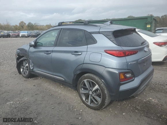 2019 Hyundai Kona Ultimate with VIN KM8K53A51KU351271, listed as a Copart auction lot 79429554 with 32,716 mi miles and Salvage Title. Bid and sale history available at carsss.com. Image 2.