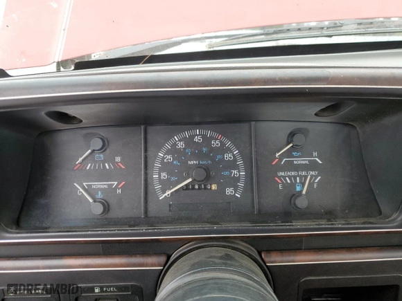 1988 Ford 1/2 Ton Trucks with VIN 1FTDF15Y5JLA36545, listed as a Copart auction lot 82768994 with 518,107 mi miles and Salvage Title. Bid and sale history available at carsss.com. Image 9.