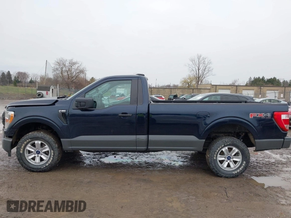 2022 Ford F-150 XL with VIN 1FTMF1E58NKD16686, listed as a IAAI auction lot 41973716 with 85,544 mi miles and . Bid and sale history available at DreamBid. Image 15.