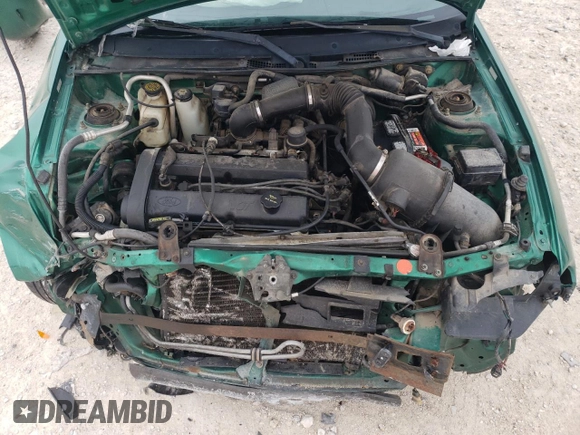 2002 Ford Escort ZX2 Standard with VIN 3FAFP11342R100342, listed as a Copart auction lot 79749234 with 133,305 mi miles and Salvage Title. Bid and sale history available at carsss.com. Image 11.