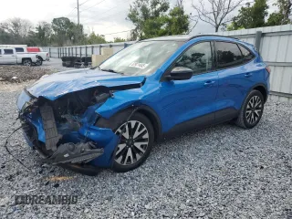 2020 Ford Escape SE Sport Hybrid with VIN 1FMCU0BZ7LUC04445, listed as a Copart auction lot 57971445 with 59,089 mi miles and Non repairable. Bid and sale history available at DreamBid. Image 1.