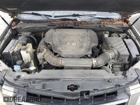 2009 Kia Borrego EX with VIN KNDJJ741395021261, listed as a Copart auction lot 87627165 with 270,855 mi miles and Salvage Title. Bid and sale history available at DreamBid. Image 12.
