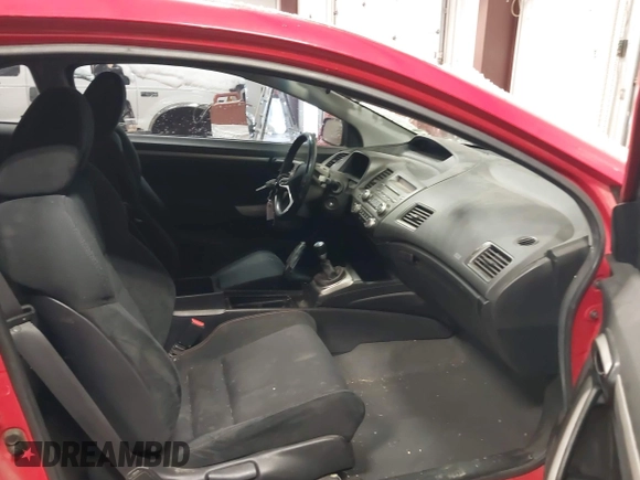 2008 Honda Civic Cpe Si with VIN 2HGFG21588H702281, listed as a IAAI auction lot 41583143 with 154,958 mi miles. Bid and sale history available at carsss.com. Image 5.