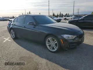 2018 BMW 3 Series 320i with VIN WBA8A9C51JAH12654, listed as a Copart auction lot 45710645 with 108,681 mi miles and Salvage Title. Bid and sale history available at carsss.com. Image 4.