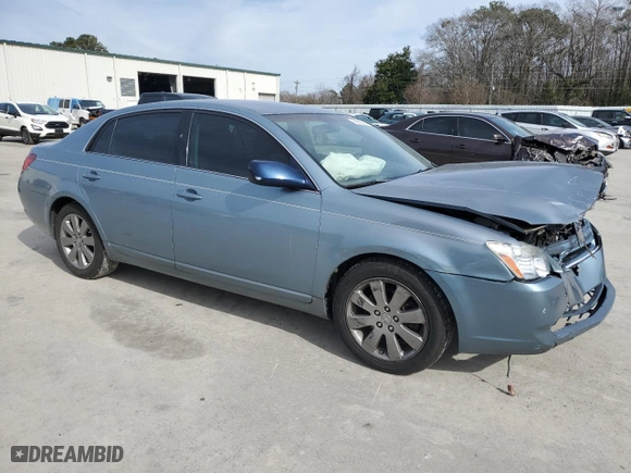 2007 Toyota Avalon XL with VIN 4T1BK36B47U199064, listed as a Copart auction lot 45662235 with 212,646 mi miles and Salvage Title. Bid and sale history available at carsss.com. Image 4.