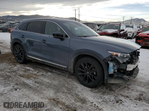 2023 Mazda CX-9 Grand Touring z VIN JM3TCBDY8P0634707, wystawiony jako Copart lot #87810595 z przebiegiem 55 589 mil mil oraz Szkoda całkowita • Salvage title. Historia ofert i sprzedaży dostępna na DreamBid. Obrazek 4.
