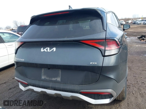 2024 Kia Sportage LX with VIN KNDPUCDFXR7308560, listed as a IAAI auction lot 41639527 with 27,371 mi miles and . Bid and sale history available at DreamBid. Image 16.