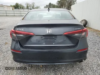 2024 Honda Civic Sport with VIN 2HGFE2F54RH577294, listed as a Copart auction lot 57447825 with 32,898 mi miles and Salvage title. Bid and sale history available at DreamBid. Image 6.