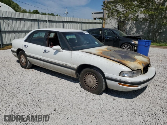 1999 Buick LeSabre Custom with VIN 1G4HP52K3XH440490, listed as a Copart auction lot 53205525 with 187,458 mi miles and Salvage Title. Bid and sale history available at DreamBid. Image 4.