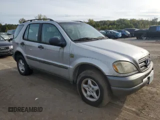 1999 Mercedes-Benz M-Class with VIN 4JGAB54EXXA131129, listed as a Copart auction lot 72888314 with 81,662 mi miles and Clean Title. Bid and sale history available at carsss.com. Image 4.