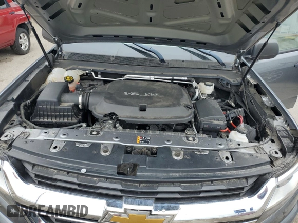 2020 Chevrolet Colorado 4WD Work Truck with VIN 1GCGTBENXL1244968, listed as a Copart auction lot 62849515 with 31,752 mi miles and Salvage title. Bid and sale history available at DreamBid. Image 11.