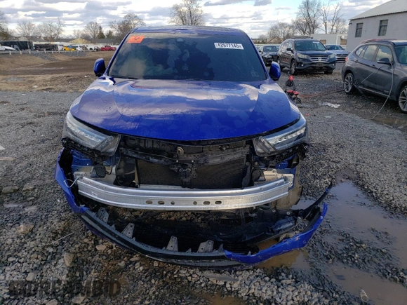 2022 Acura RDX w/A-Spec Package with VIN 5J8TC2H65NL015304, listed as a Copart auction lot 42977145 with Not Provided miles and Salvage Title. Bid and sale history available at carsss.com. Image 5.