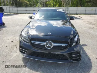 2020 Mercedes-Benz C 43 AMG z VIN 55SWF6EB5LU331098, wystawiony jako Copart lot #52203465 z przebiegiem 58 081 mil mil oraz Szkoda całkowita • Salvage title. Historia ofert i sprzedaży dostępna na DreamBid. Obrazek 5.