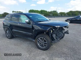 2020 Jeep Grand Cherokee Limited with VIN 1C4RJEBGXLC160983, listed as a IAAI auction lot 39837351 with 42,162 mi miles. Bid and sale history available at carsss.com. Image 1.