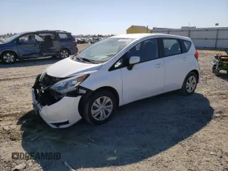 2018 Nissan Note SV with VIN 3N1CE2CP1JL369458, listed as a Copart auction lot 72657324 with 126,693 mi miles and Salvage Title. Bid and sale history available at DreamBid. Image 1.