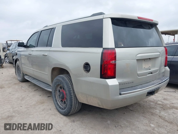 2017 Chevrolet Suburban Premier with VIN 1GNSCJKC4HR183592, listed as a IAAI auction lot 41514348 with 144,460 mi miles and . Bid and sale history available at DreamBid. Image 3.