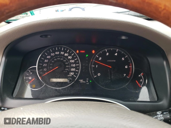 2006 Lexus GX 470 with VIN JTJBT20X360116162, listed as a Copart auction lot 52923315 with 111,786 mi miles and Clean Title. Bid and sale history available at carsss.com. Image 9.