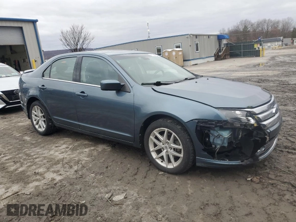 2012 Ford Fusion SEL with VIN 3FAHP0JG9CR134364, listed as a Copart auction lot 48109935 with 63,787 mi miles and Salvage Title. Bid and sale history available at DreamBid. Image 4.