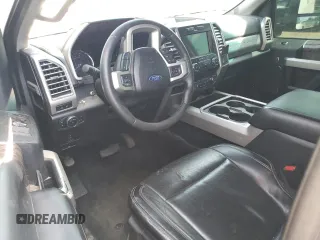 2017 Ford F-250 Lariat with VIN 1FT7W2BT8HED16552, listed as a Copart auction lot 62706195 with 371,638 mi miles and Salvage title. Bid and sale history available at DreamBid. Image 8.