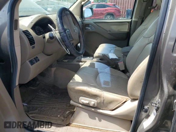 2005 Nissan Frontier LE with VIN 1N6AD07W45C402772, listed as a Copart auction lot 58621115 with 159,325 mi miles and Clean title. Bid and sale history available at DreamBid. Image 7.