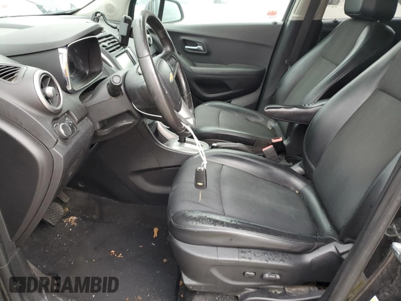 2015 Chevrolet Trax LT with VIN KL7CJLSB3FB122159, listed as a Copart auction lot 53823805 with 108,672 mi miles and Clean Title. Bid and sale history available at carsss.com. Image 7.
