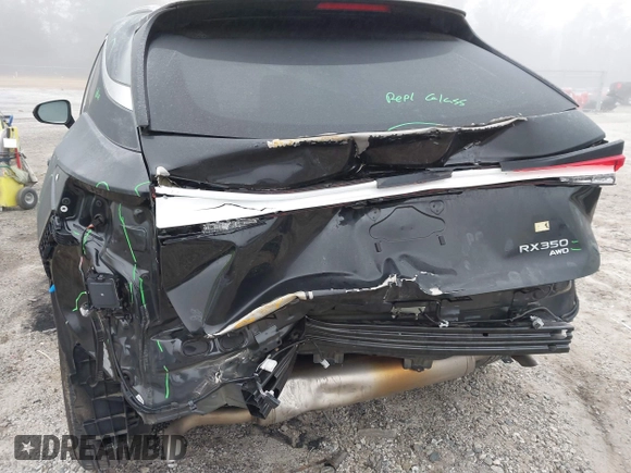 2023 Lexus RX 350 z VIN 2T2BAMCA4PC037694, wystawiony jako IAAI lot #41792327 z przebiegiem 17 862 mil mil oraz . Historia ofert i sprzedaży dostępna na DreamBid. Obrazek 6.