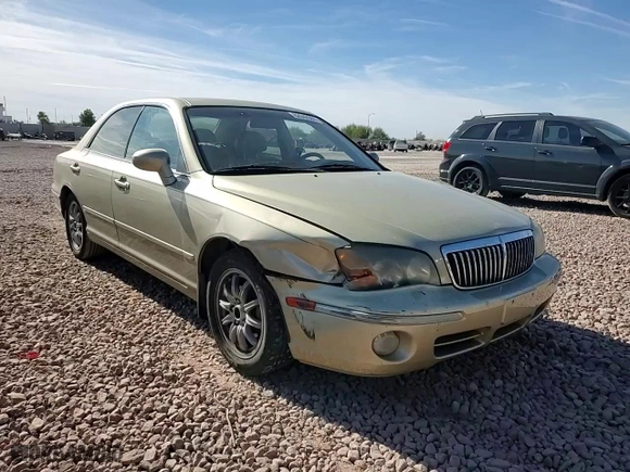 2003 Hyundai XG350 with VIN KMHFU45E63A259614, listed as a Copart auction lot 82042684 with 137,024 mi miles and Salvage Title. Bid and sale history available at carsss.com. Image 11.