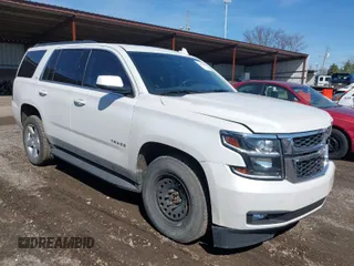 2016 Chevrolet Tahoe LT with VIN 1GNSKBKC9GR406815, listed as a IAAI auction lot 41849355 with 193,226 mi miles and . Bid and sale history available at DreamBid. Image 1.