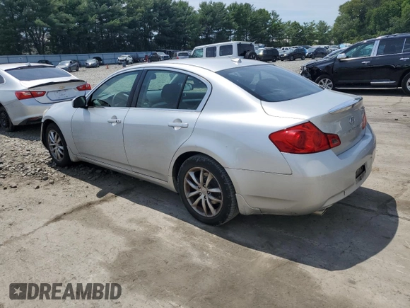 2007 Infiniti G35 G35x with VIN JNKBV61F97M823964, listed as a Copart auction lot 64600044 with 209,018 mi miles and Salvage Title. Bid and sale history available at DreamBid. Image 2.